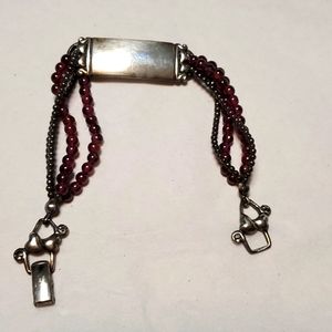 Silpada ID bracelet.